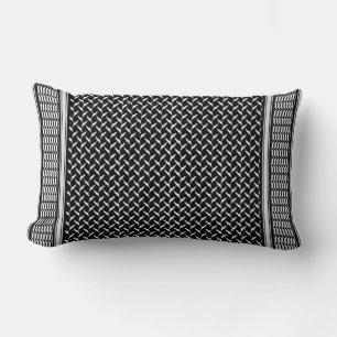 Palestinian Keffiyeh Lumbar Cushion