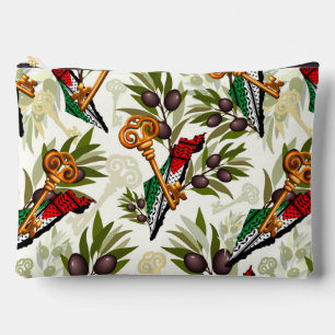 Palestinian Key Symbol of the Right of Return Accessory Pouch