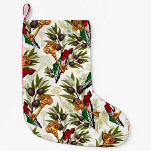 Palestinian Key Symbol of the Right of Return Small Christmas Stocking