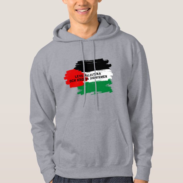 Palestinian Resilience & Solidarity Hoodie (Front)
