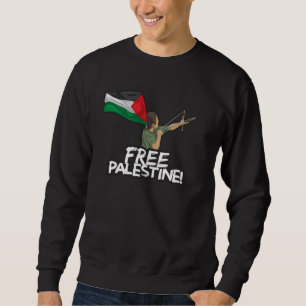 Palestinian Resister kid-flag Palestinians freedom Sweatshirt