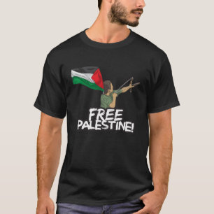 Palestinian Resister kid-flag Palestinians freedom T-Shirt
