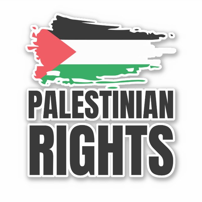 PALESTINIAN RIGHTS MATTERS  (Front)