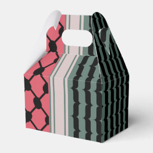 Palestinian watermelon Hatta Keffiyeh Kufiya Folk Favour Box
