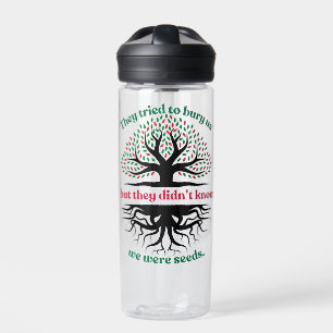 Palestinian We Were Seeds Water Bottle