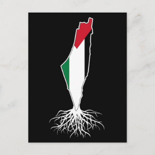 Palestinians roots postcard