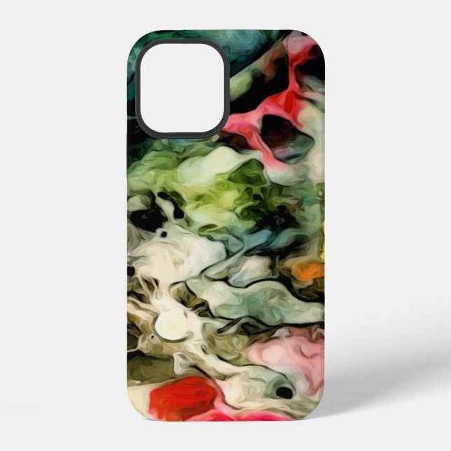 Palette Abstract Pattern iPhone Case (Back)