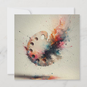 Palette of Creation  Invitation