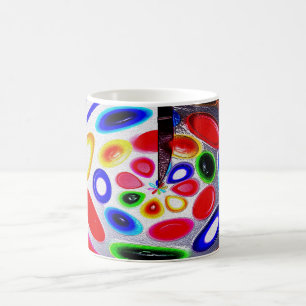 Palette of meditation coffee mug