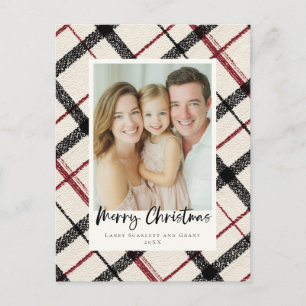 Palid Christmas classic Holiday Postcard
