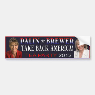 Palin Brewer 2012 Bumper Sticker