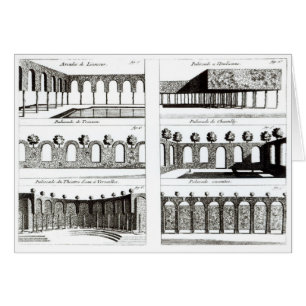 Palisade designs, from 'Theory and Practice of Gar