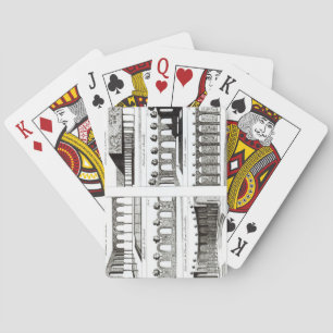 Palisade designs, from 'Theory and Practice of Gar Playing Cards