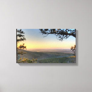 Palisades Overlook, Petit Jean state park Arkansas Canvas Print