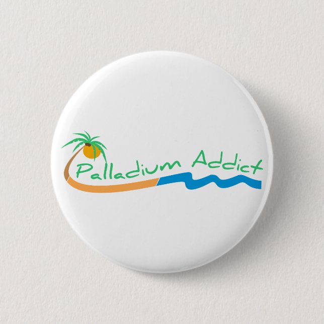 Palladium Addict Button (Front)