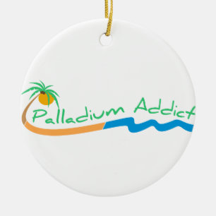 Palladium Addict Christmas Ornament Logo