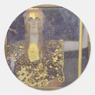Pallas Athena Classic Round Sticker