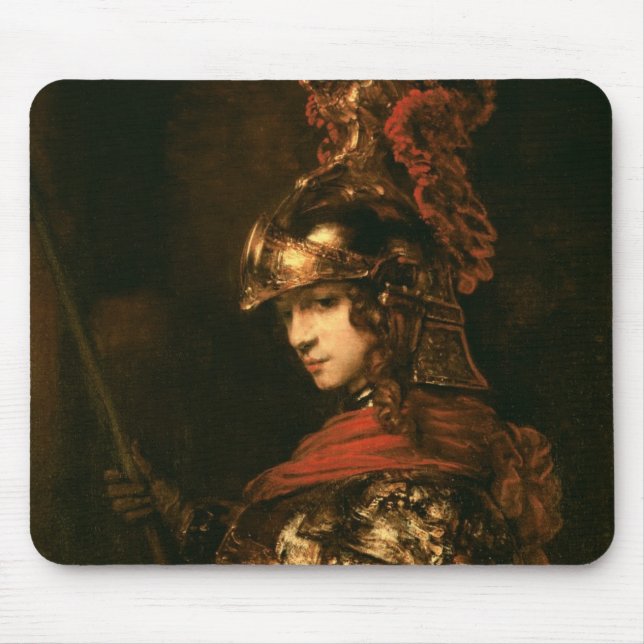 Pallas Athena or, Armoured Figure, 1664-65 Mouse Pad (Front)