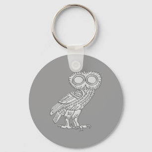 Pallas Athene Athena Eule owl Key Ring