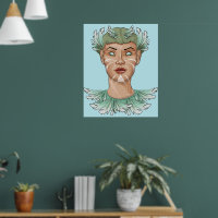 Pallas Athene Divine Feminine Sacred Art