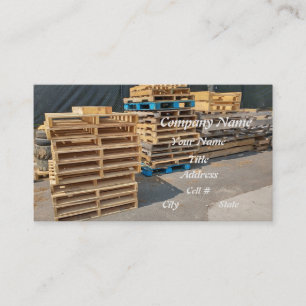 Pallet Product Storage   Business Card
