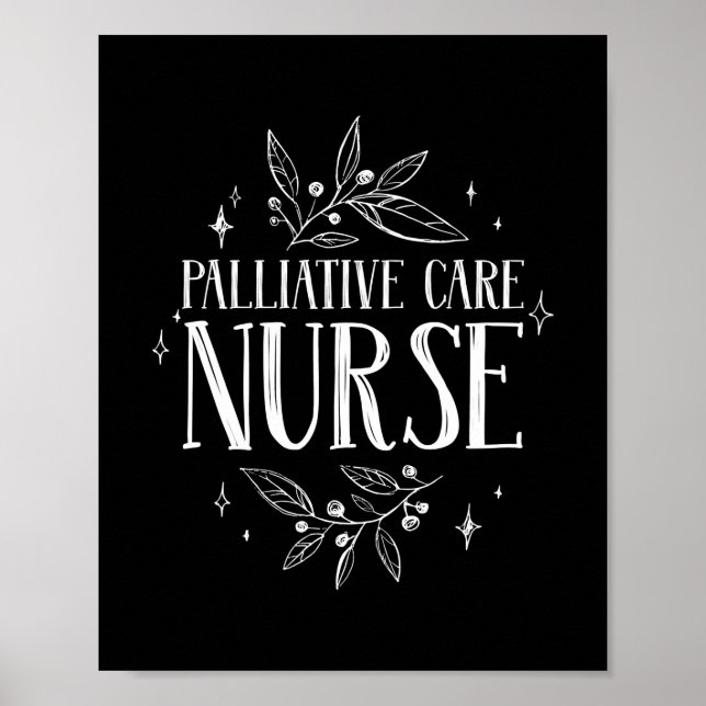 Palliative Care Nurse  Poster (Front)