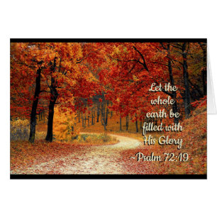 Palm 72:19 Let the Earth be Filled With His Glory