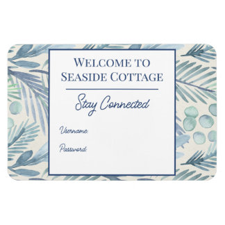Palm Airbnb Beach Vacation Rental Wifi Magnet