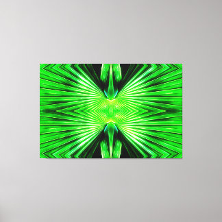 Palm Art 1 Wrapped Canvas