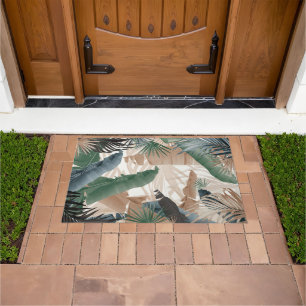 Palm Banana Leaves Bliss (Fall Colours) 1 #tropica Doormat
