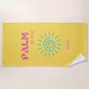 PALM BEACH BEACH TOWEL