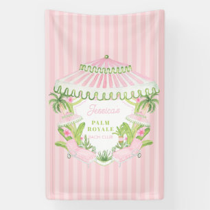 Palm Beach Cabana Bach Club   Bachelorette  Banner