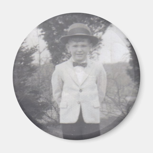 PALM BEACH DANDY magnet (round) (Front)