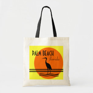 Palm Beach, Florida-Beach Souvenir Tote Bag