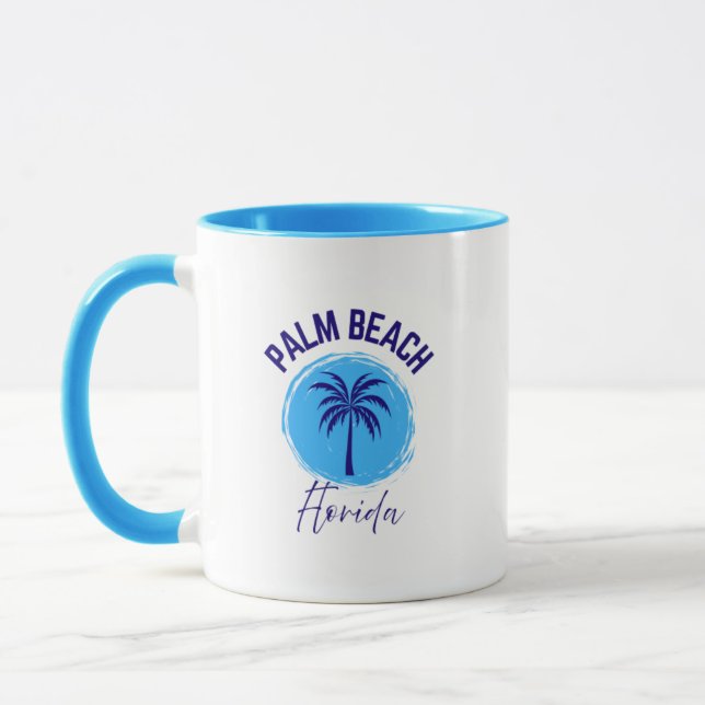 Palm Beach Florida Coffee Mug (Left)