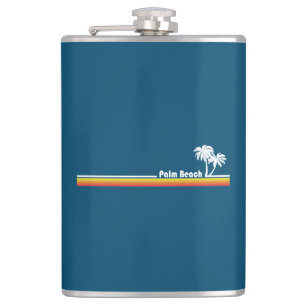 Palm Beach Florida Hip Flask