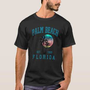 Palm Beach Florida Spring Break 2022 Beach Palm Tr T-Shirt