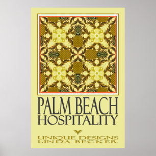 Palm Beach Hospitality Poster