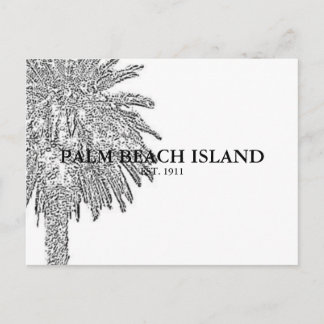 PALM BEACH ISLAND POSTCARD