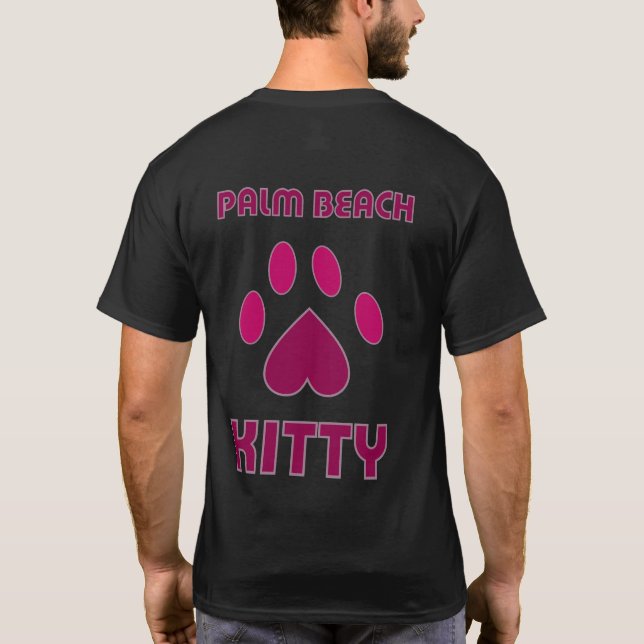 Palm Beach Kitty T-Shirt (Back)