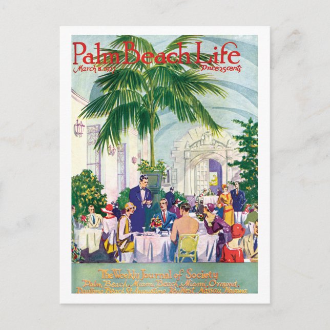 Palm Beach Life #16 postcards (Front)