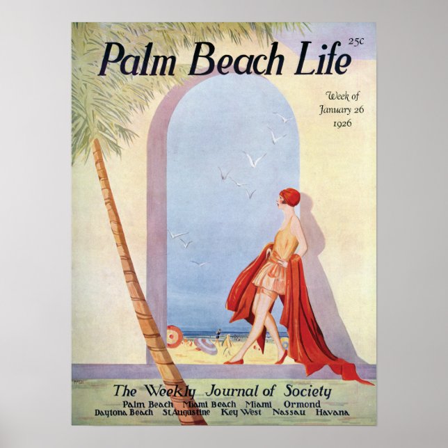 Palm Beach Life #18 print (Front)