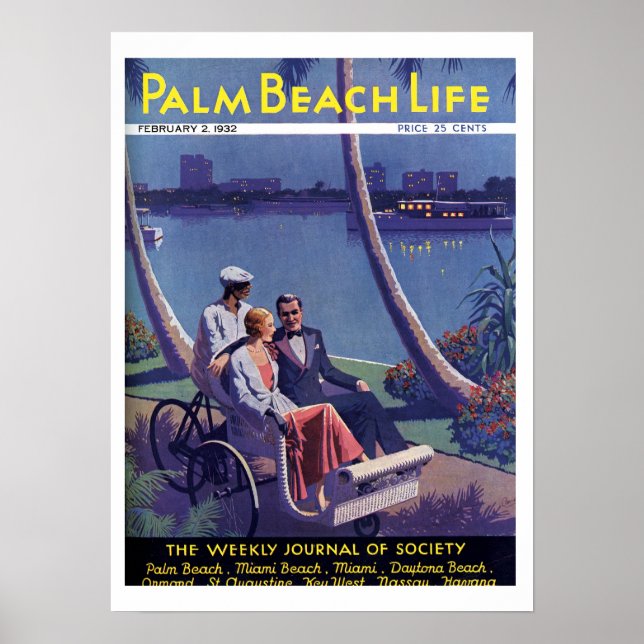 Palm Beach Life #4 print (Front)