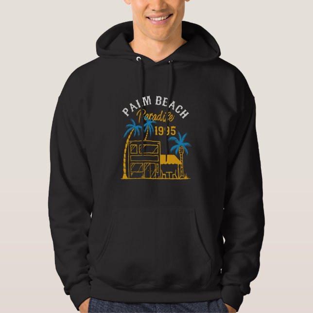 Palm Beach Paradise Hoodie (Front)