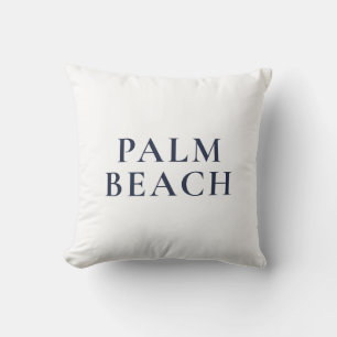 Palm Beach Preppy Coastal Cushion