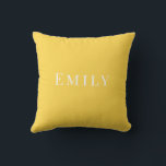 Palm Beach Preppy Personalized Name Throw Pillow<br><div class="desc">Colorful Custom Name Dorm Pillow | Preppy College Dorm Decor Brighten your space with this Palm Beach preppy personalized name throw pillow, featuring a bold custom name in vibrant resort-inspired colors. Designed with a clean script style and cheerful coastal palette, this pillow adds personality and color to college dorm rooms,...</div>