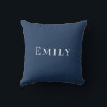 Palm Beach Preppy Personalized Name Throw Pillow<br><div class="desc">Colorful Custom Name Dorm Pillow | Preppy College Dorm Decor Brighten your space with this Palm Beach preppy personalized name throw pillow, featuring a bold custom name in vibrant resort-inspired colors. Designed with a clean script style and cheerful coastal palette, this pillow adds personality and color to college dorm rooms,...</div>