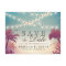Palm Beach String Lights Wedding Save the Date
