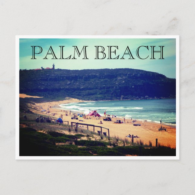 palm beach summer postcard (Front)