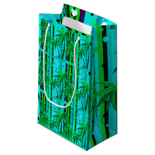 Palm Boulder • Miami Birthday & Pastel Abstracts Small Gift Bag